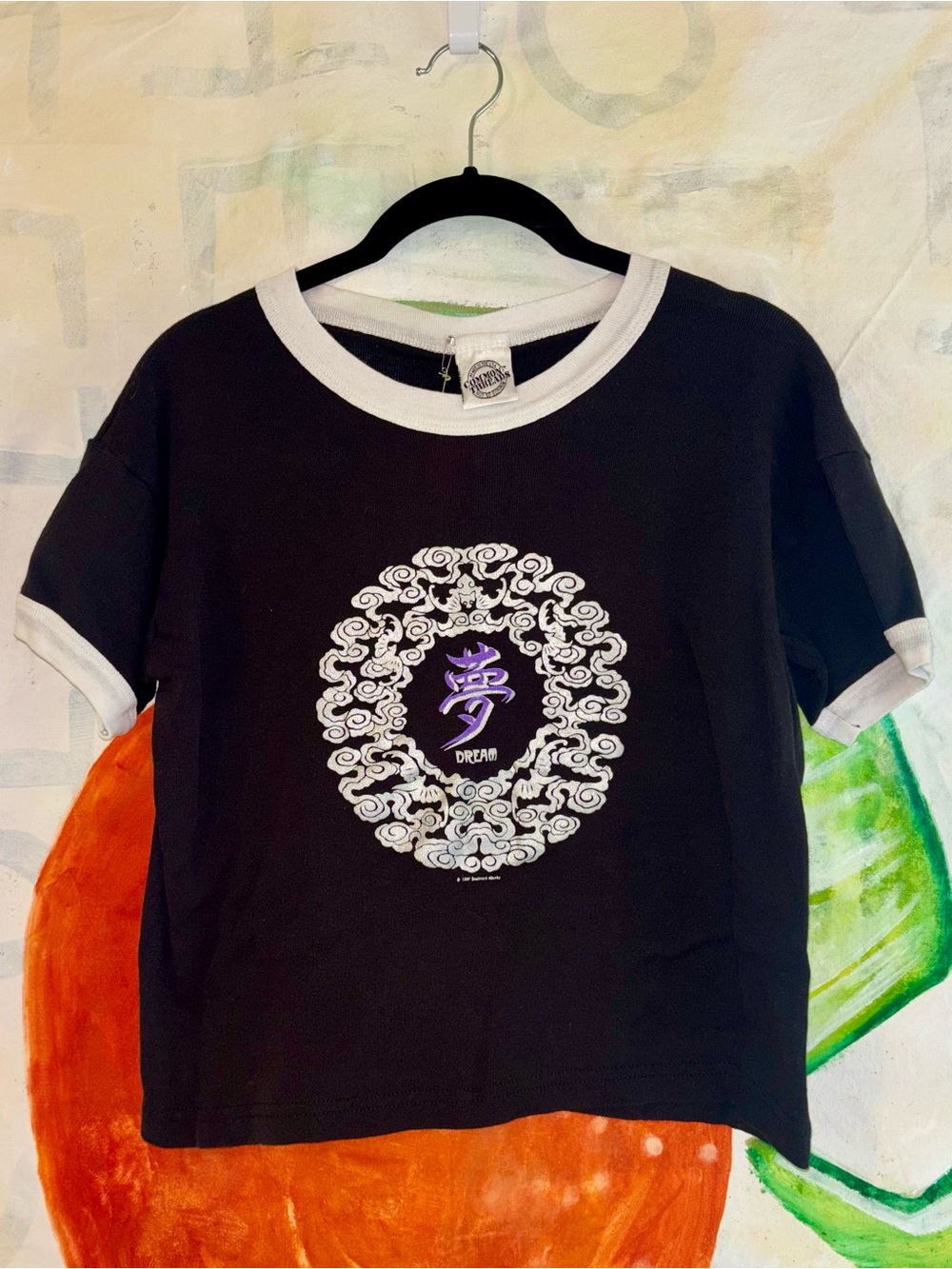 90s “Dream” Graphic Ringer Tee